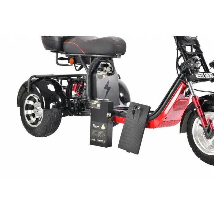 Электроскутер сиберия купить. WS-Pro Trike 3000 w. Трицикл White Siberia Pro Trike 3000w. White Siberia Trike 3000w. White Siberia трицикл электрический.