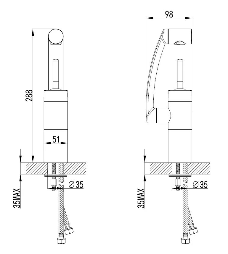 Смеситель damixa arc. Смеситель Damixa Arc 290217464 для раковины. Смеситель Damixa Arc 298217464. Смеситель для раковины Damixa Arc 290217464 с поворотным изливом. Смеситель Damixa Arc 298217464/290217464, черная ручка.