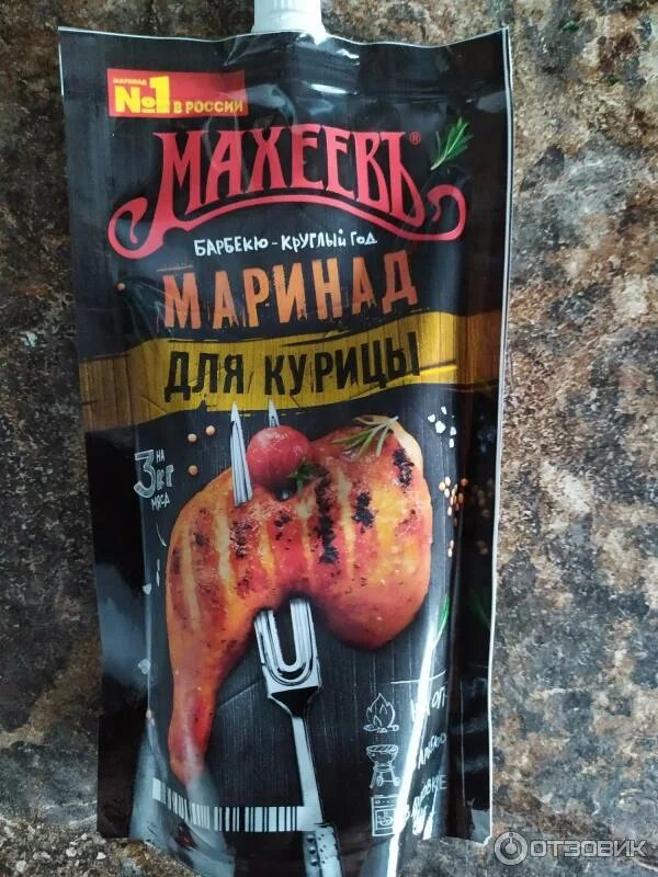 Маринад для курицы фото Отзыв о Маринад для курицы Махеевъ В целом понравился, но не без недостатков