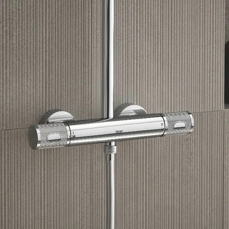 Душевая система grohe euphoria 260. Душевая стойка grohe euphoria system 260 27296003. grohe euphoria system 260. 27296003 grohe. 27296003 душевая система grohe euphoria с термостатом для душа.