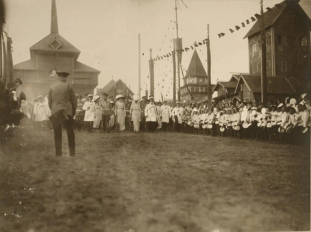 Празднование 300 летия династии романовых. Визит императора Николая в Кострому в 1913 г.