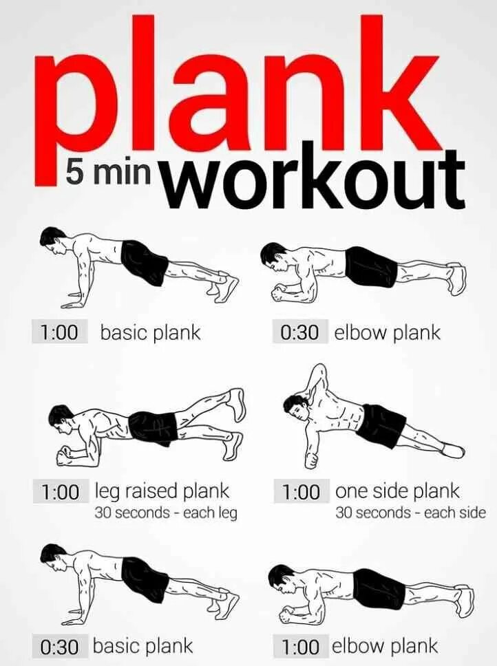 Как правильно стоять в планке фото Pin on Muscu PDC