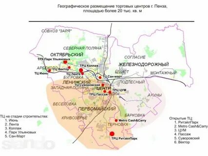 Г пенза границы