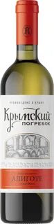 Крымский погребок вино сухое