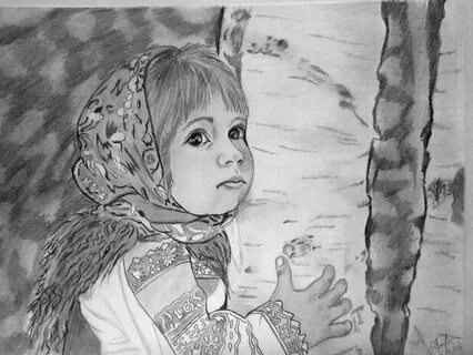 Рисунок аленушка