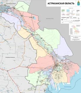 С какими областями граничит астраханская область
