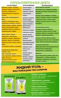 Гипоаллергенное питание для детей