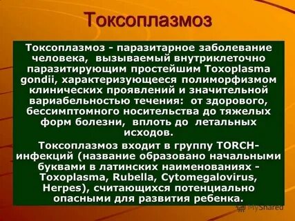 Токсоплазмоз симптомы у человека фото