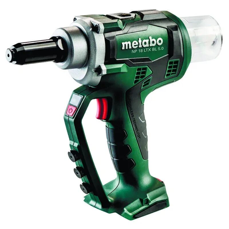 Клепальник аккумуляторный Metabo NP 18 LTX BL 5.0 2.0 Ач бесщеточный 619002500. Заклепочник Метабо. Клепальник электрический Метабо. Аккумуляторный заклепочник девольт.