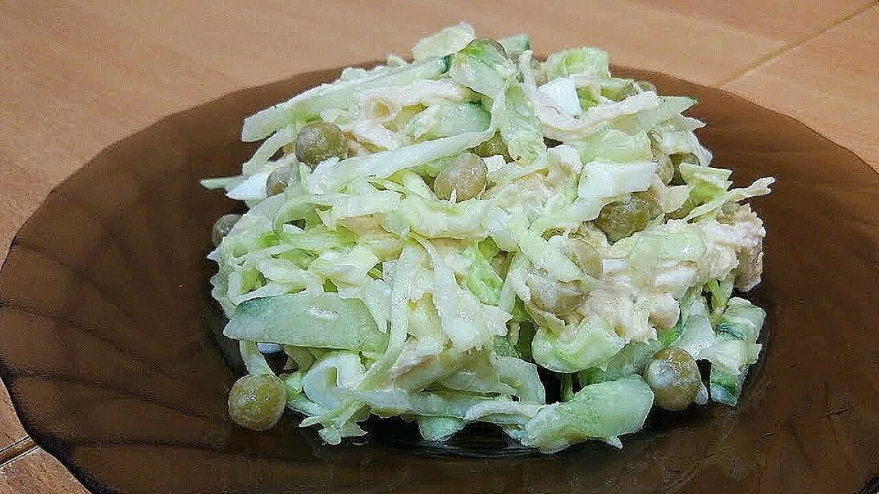 Салат Руста. Капуста горкой