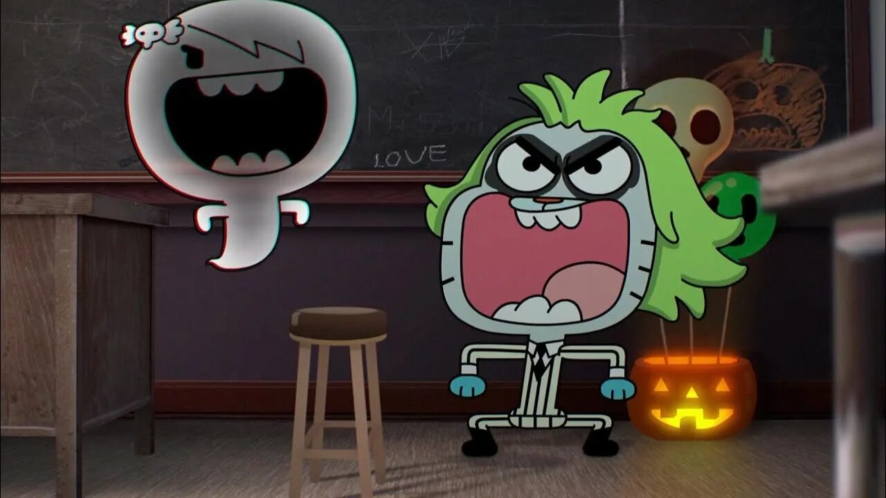 Гамбол happy. Хэллоуин в удивительном мире гамбола. Amazing world of gumball halloween preview. Гамбол хэллоуин. Удивительный мир гамбола хэллоуин.