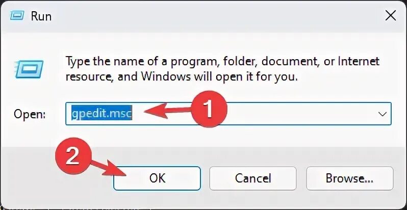 Disable unable
