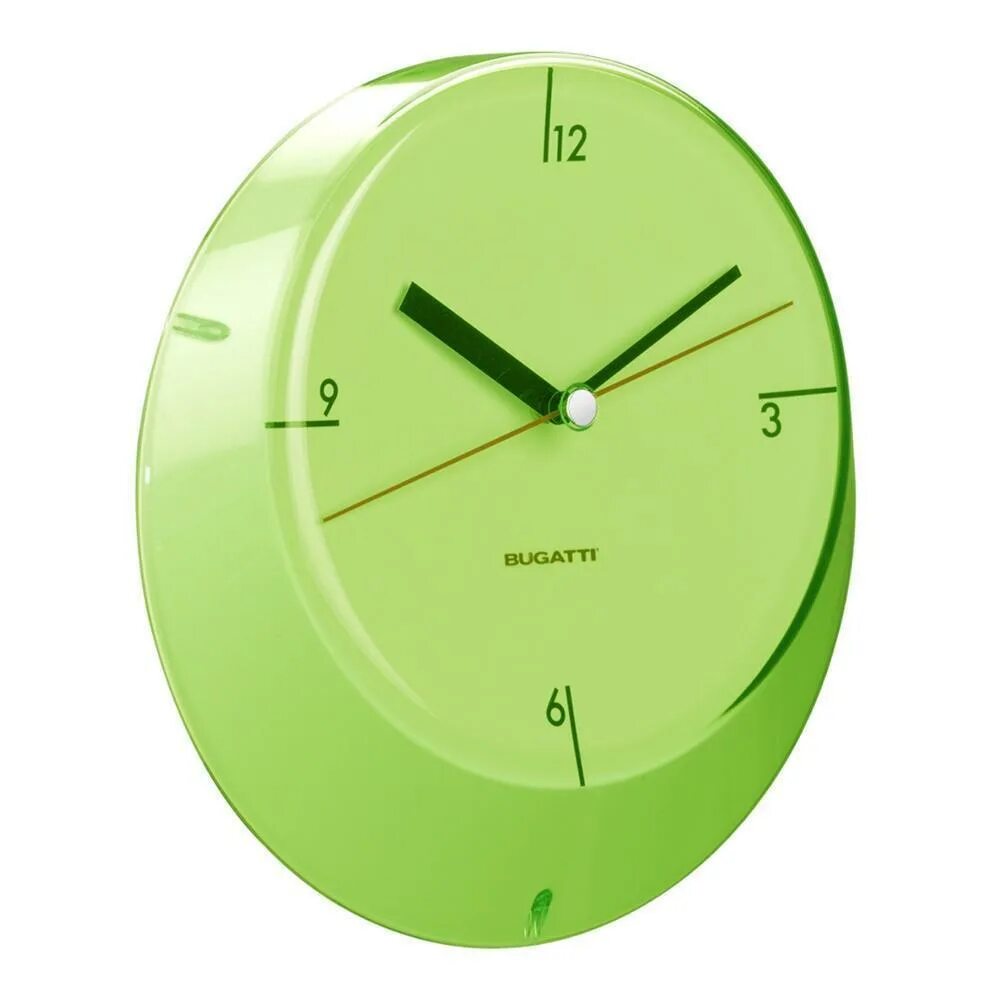 Часы настенные зеленые