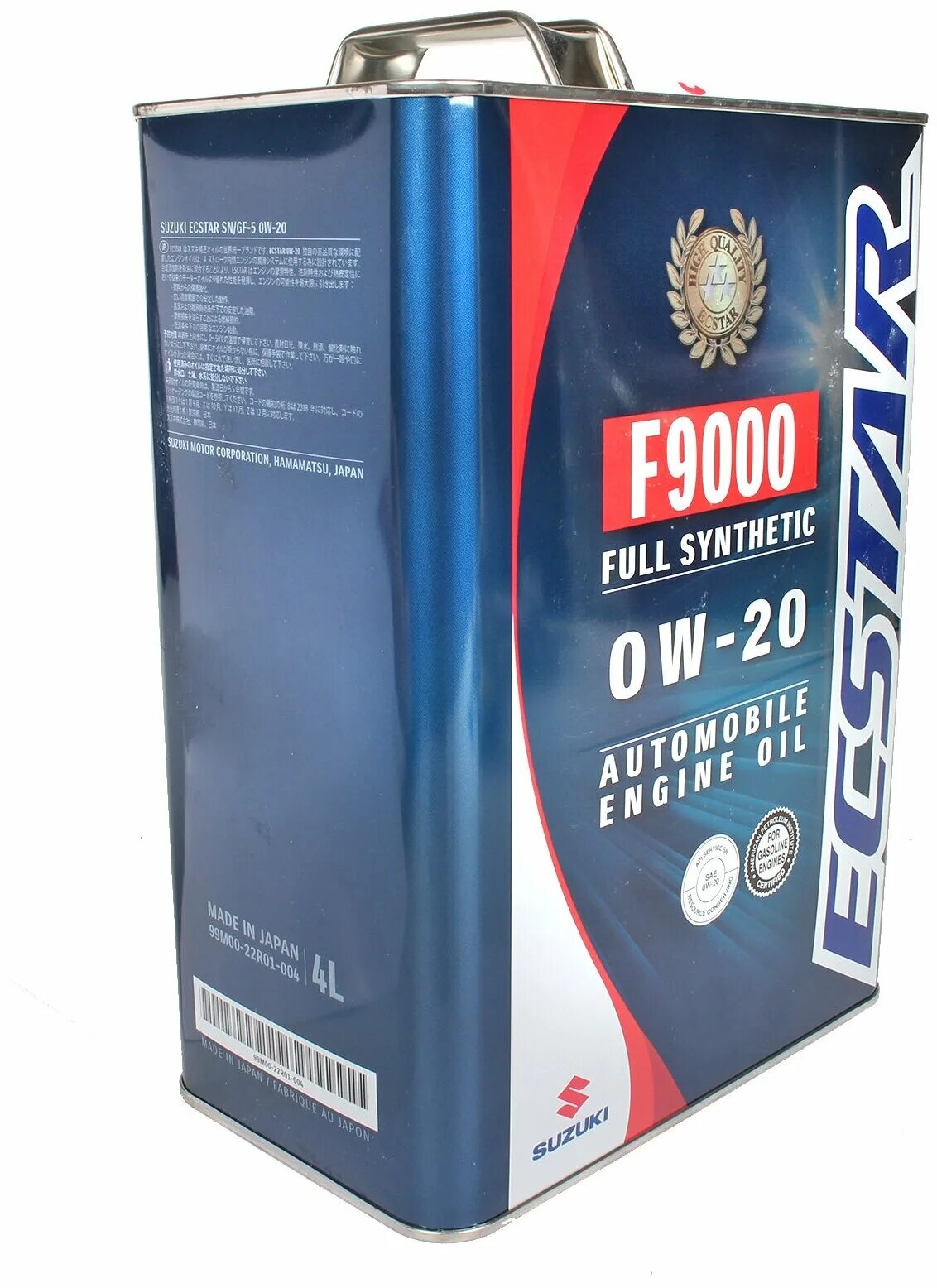 Масло ecstar 0w-20. Suzuki 0w-20 ecstar f9000. Ecstar 0w20. Suzuki ecstar 0w-20 (4л) 99m0022r01004. Suzuki 0w-20 ecstar f9000.
