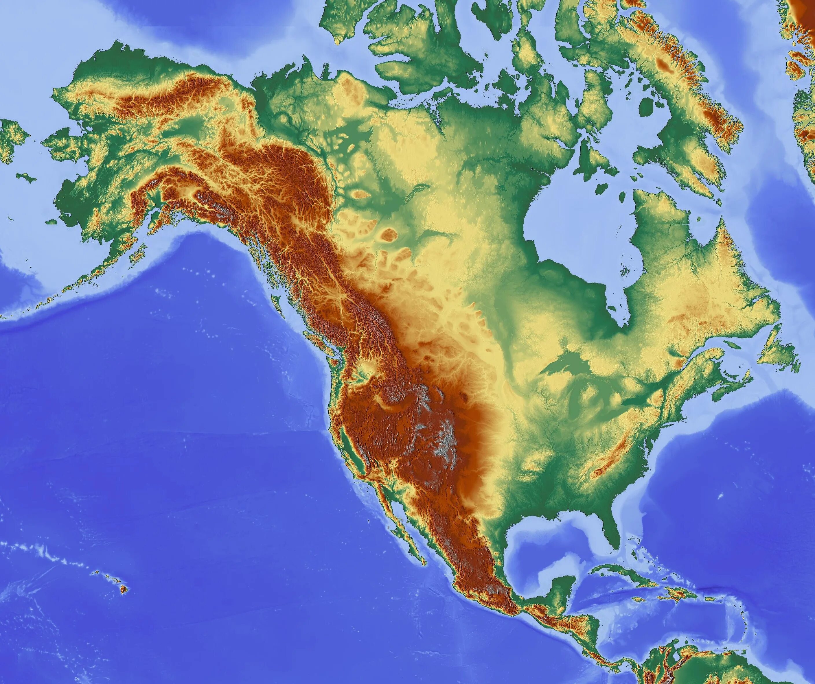 Моря и реки озера северной америки. Северная Америка горы Кордильеры. Рельеф Кордильеры Северной Америки. Рельеф Северной Америки на карте. Горы Кордильеры на физической карте Северной Америки.