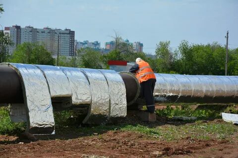 Изоляция теплотрассы
