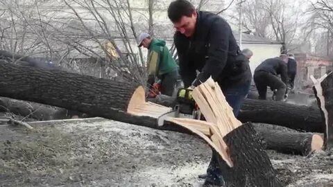 Начал пилить