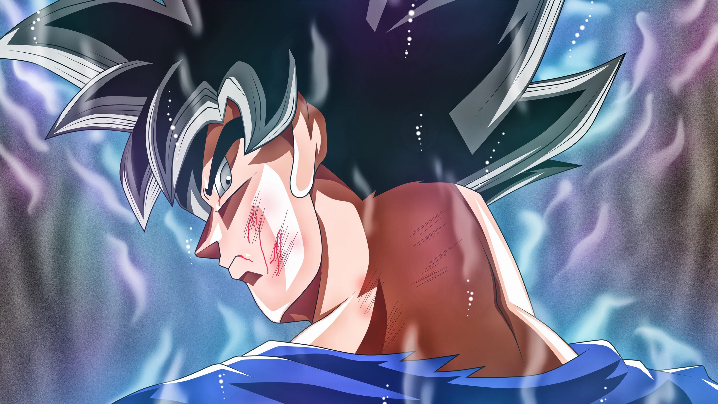 Goku ultra instinct. Гоку Ultra Instinct. Супер Саян 4 ультра инстинкт. Гоку ультра Саян.