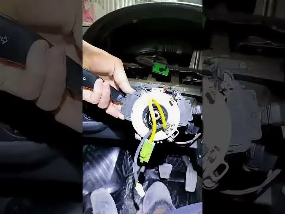 Замена подрулевого шлейфа - Lada Гранта, 1,6 л, 2012 года своими руками DRIVE2