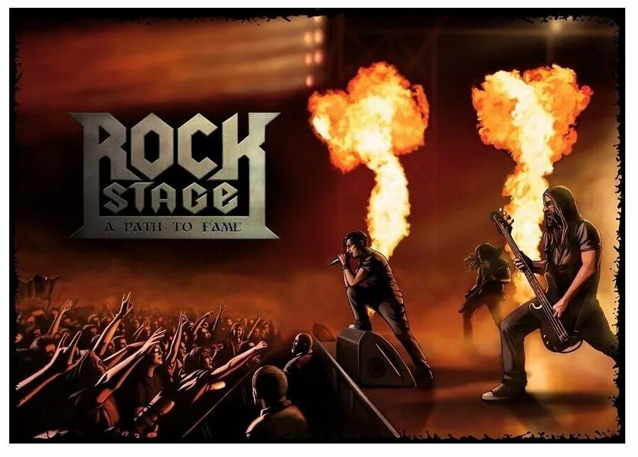 Rock Stage: а Path to Fame. Rock Stage игра. Настольная игра рок. Играет рок. Игры рок группы