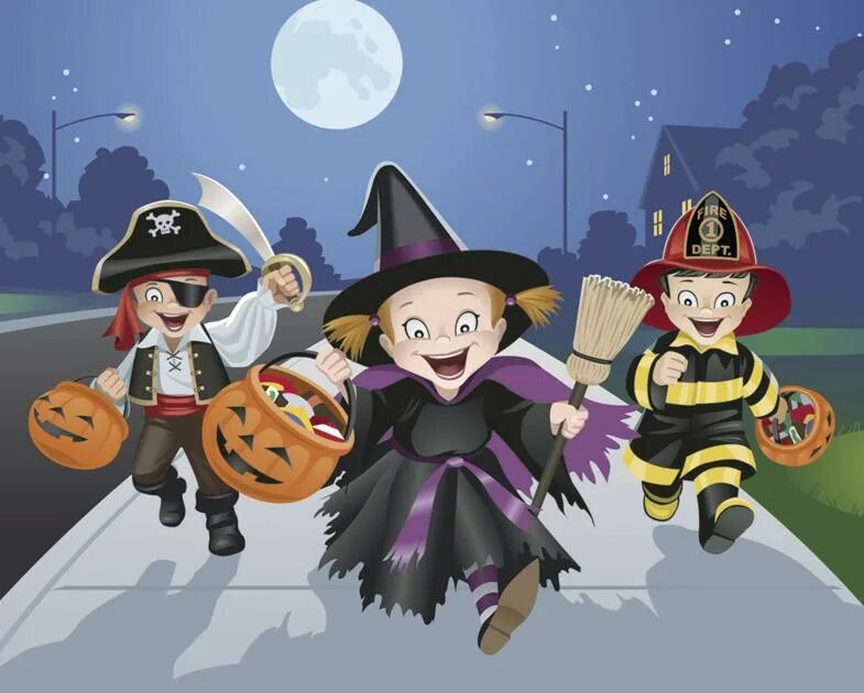 Mickey and friends trick or treats. Halloween trick or treat. trick or treat дисней. парад хэллоуин арт. trick or treat мультяшный рисунок.