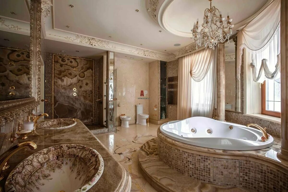 Ванна Барокко Антонович. Luxury Antonovich Design ванна. Ванна в стиле Ампир. Красивые Ванные комнаты. Очень большие ванны