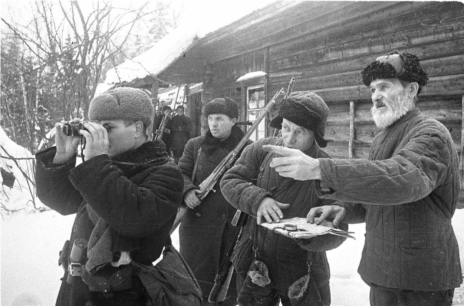 Участие в партизанском движении
