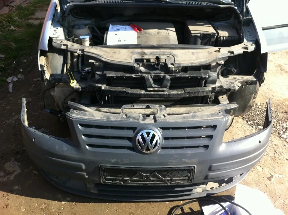 Наполнитель бампера переднего, Volkswagen (Фольксваген)-CADDY III (04-) - Артику