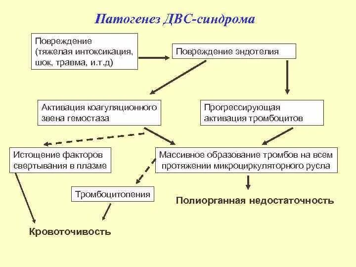 Механизм развития синдрома. Механизм развития двс синдрома патанатомия. гемостаз патогенез. основные звенья патогенеза двс синдрома. патогенез кровоточивости.