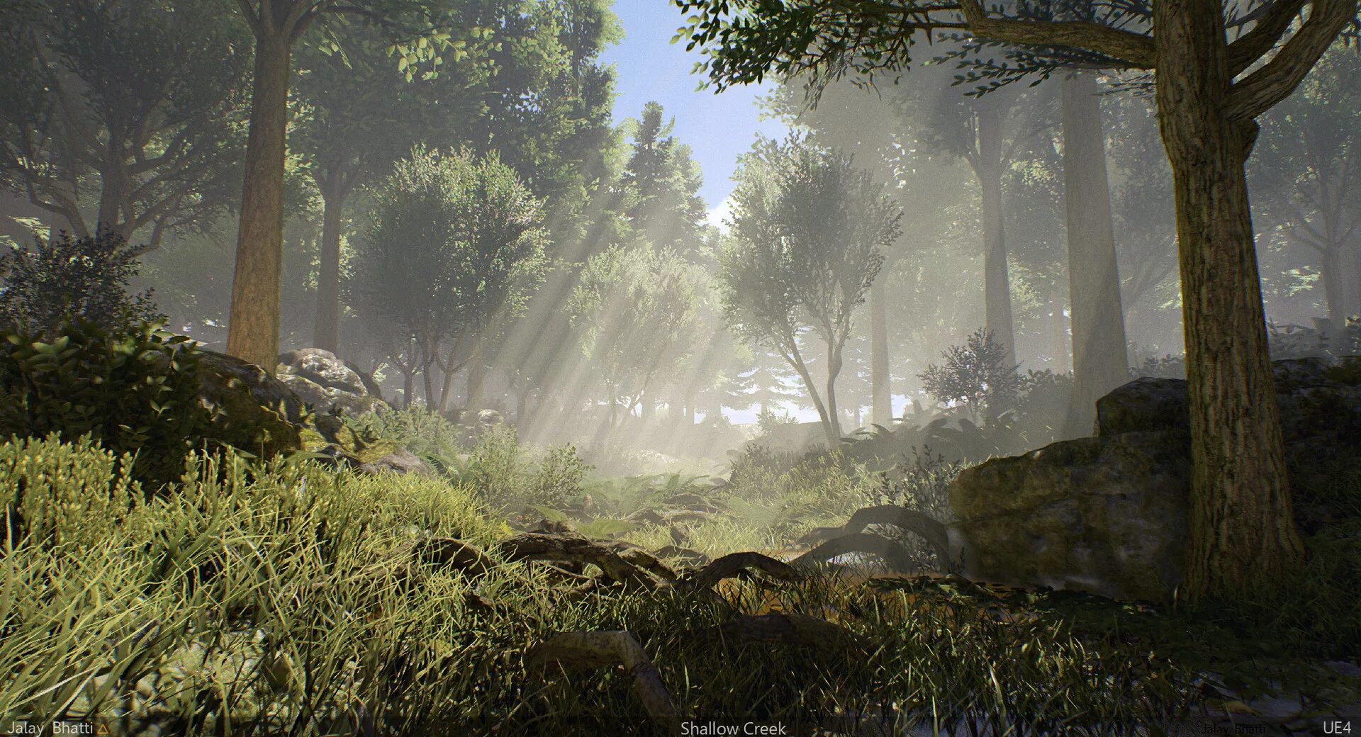 ArtStation - Old path in the forest / Unreal Engine 5.1