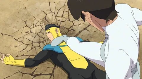 Shantel VanSanten and Steven Yeun in I'm Not Going Anywhere (2024) 