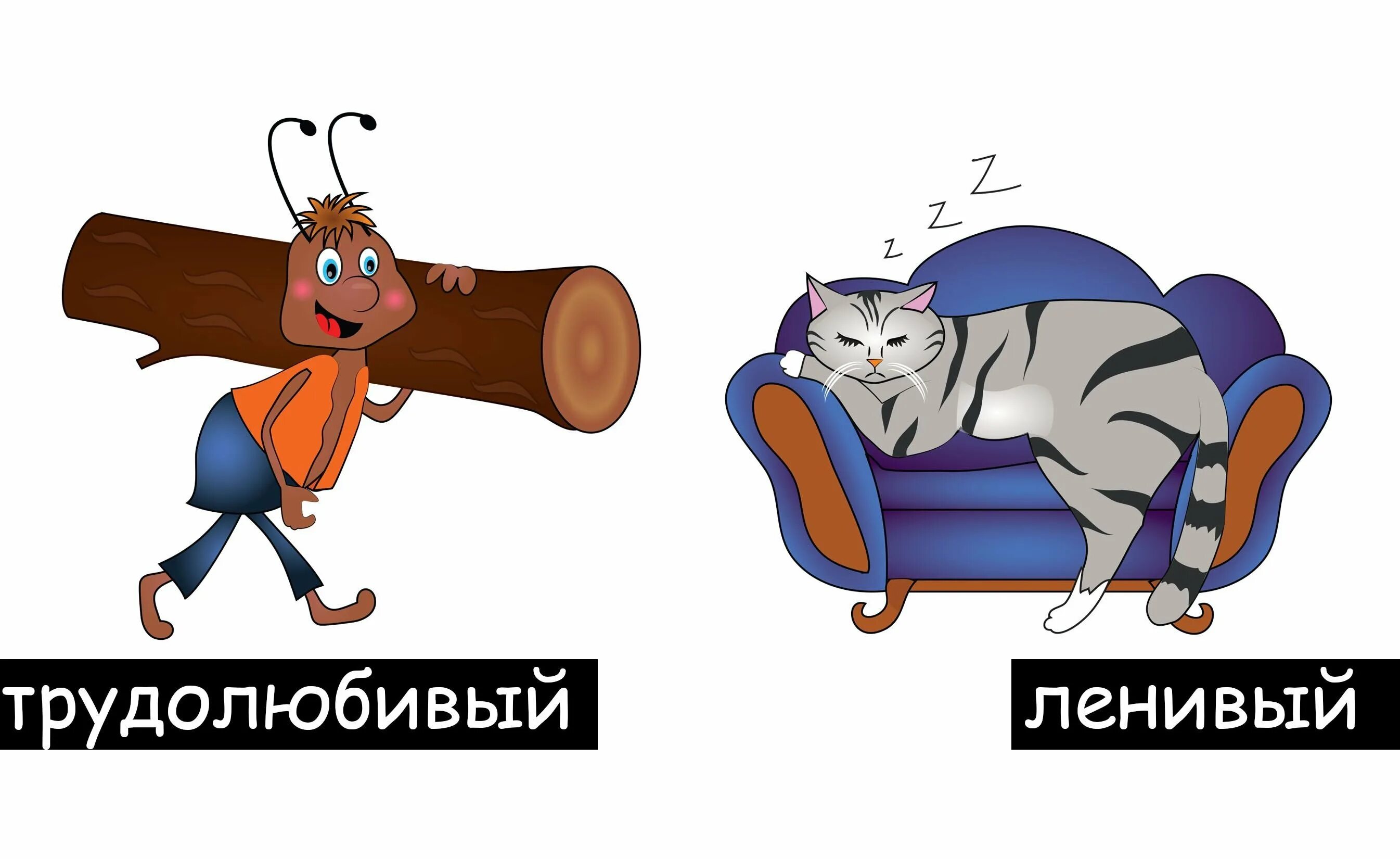 Трудолюбивая ленивая