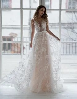 Свадебное платье пышные кружевное