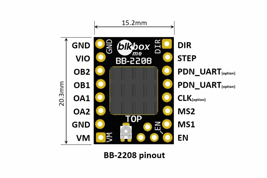 Tmc uart. Tmc2208 uart. tmc2208 v1.2 uart перемычки. tmc2209 uart. тмс 2208.