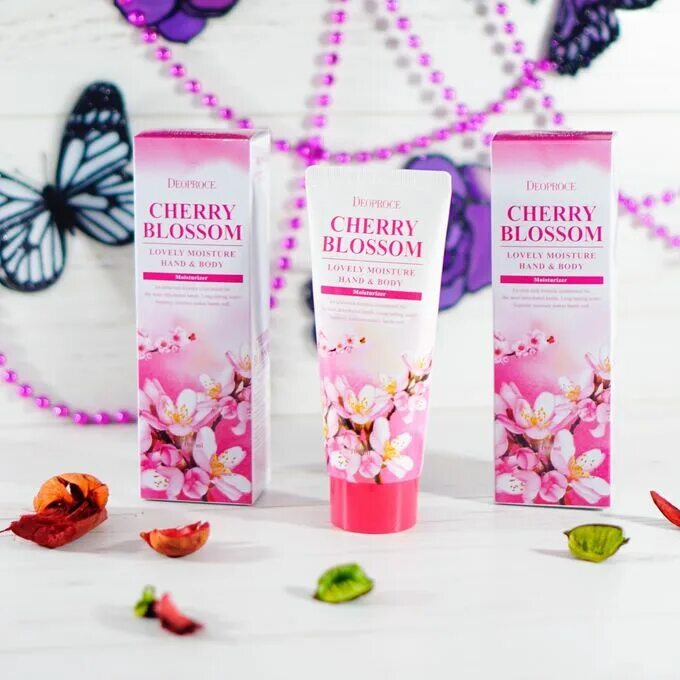 Черри блоссом крем. Крем Deoproce Moisture hand & body MIXBERRY Sweet. Deoproce Cherry hand Cream. Deoproce крем для рук 100мл.