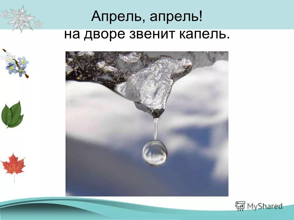 Звенит капель. На дворе капель. Апрель маршак стих. На дворе капель. Динь дон динь дон динь дон на дворе сосульки плакали.