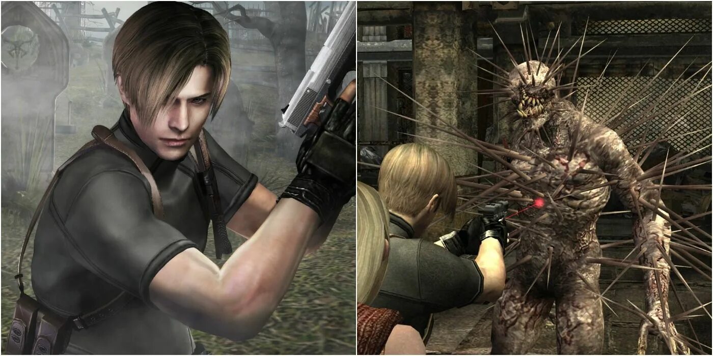 Resident evil village механик. Resident Evil 4 Boss Fights. Обитель зла Ганадо.