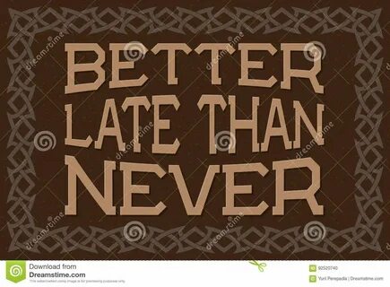 But it was all a