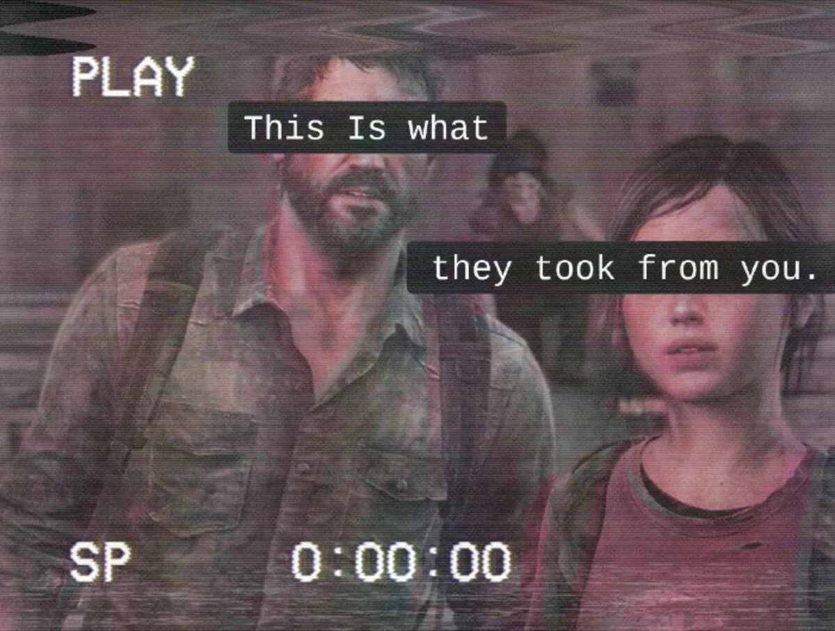 Take this down. Цитаты из the last of us.