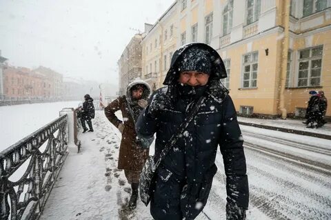 Погода в санкт петербурге похолодание