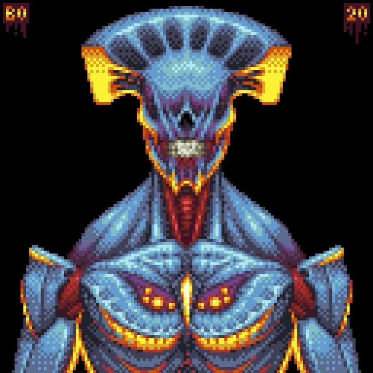 Bit daemon. Дум 8 бит. дум спирит. doom pixel art demons 8 bit. демон 8 бит.