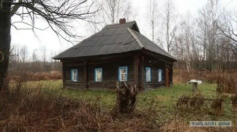 Деревня старая сама
