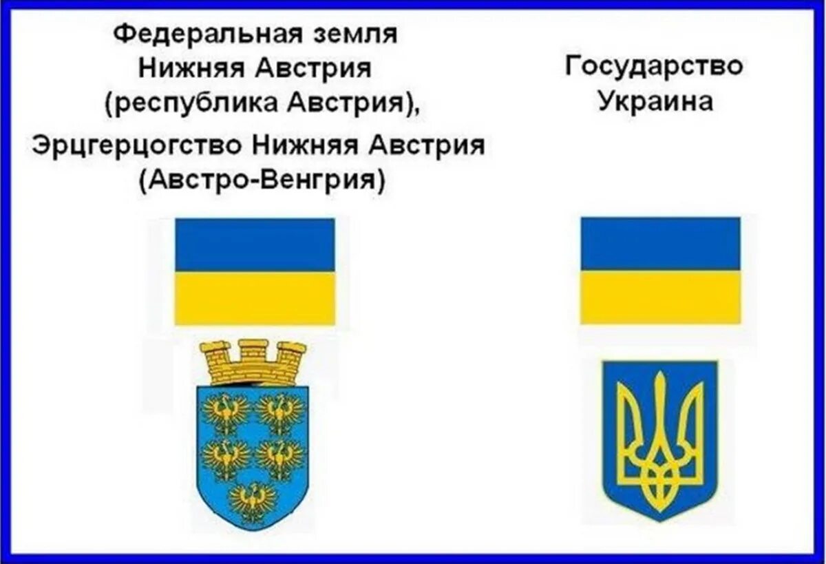 Флаг нижней Австрии и Украины. Украинский флаг это флаг нижней Австрии. Флаг нижней провинции Австрии. Флаг Украины похож на флаг нижней Австрии.