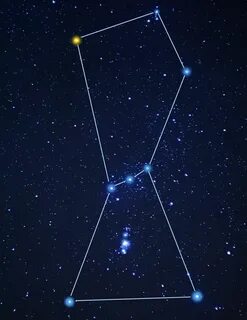 Созвездие орион две яркие звезды 2 класс