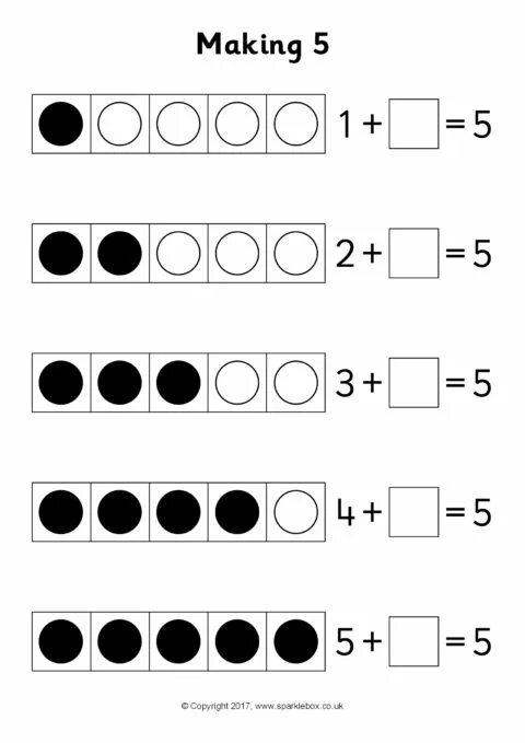 Make a number. Math for kindergarten making 5. worksheets for kindergarten math making 5. making number 5. make numbers worksheets.