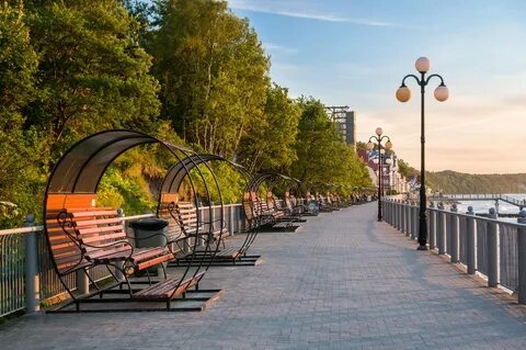 Светлогорск набережная