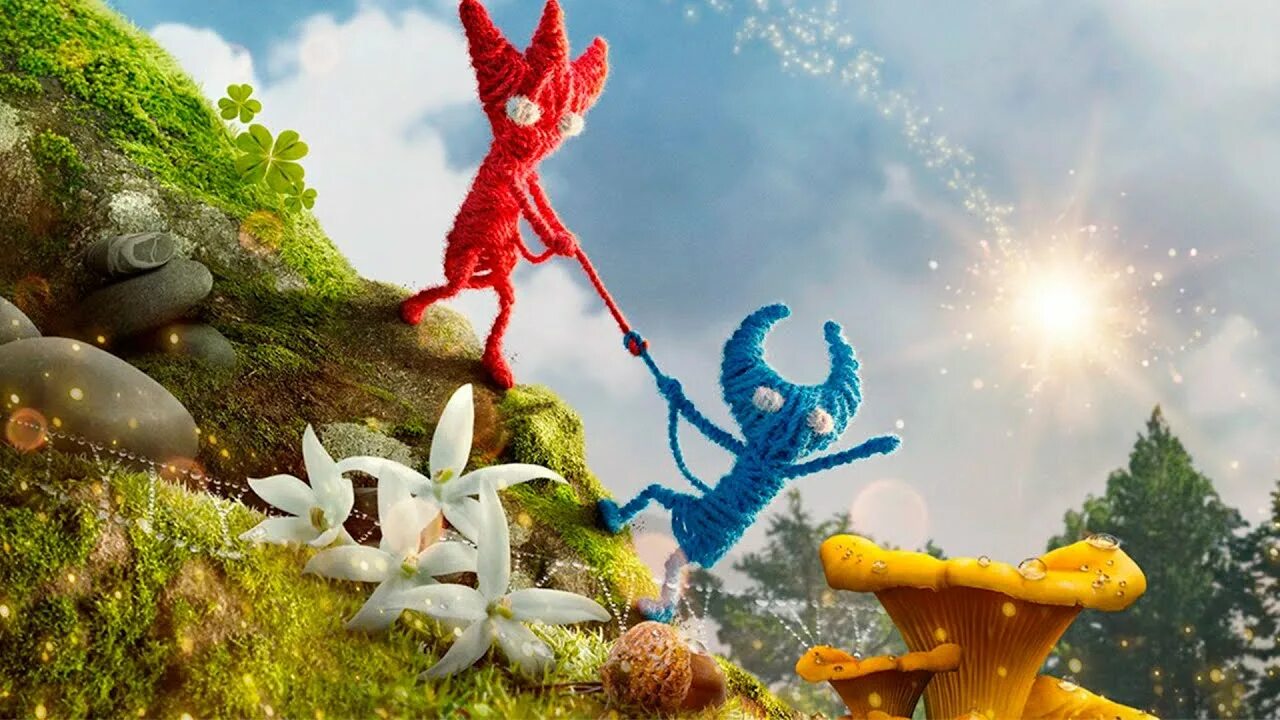 Игра два человечка красный и синий. Унравел 2. ярни унравел. игра анравел 2. unravel two ps4.