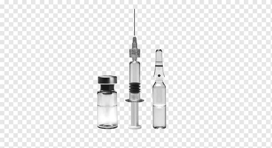 Мод на вакцину. Шприц и ампула. Инъекция на белом фоне. Инъекционный шприц с лекарством. Вакцина на прозрачном фоне.