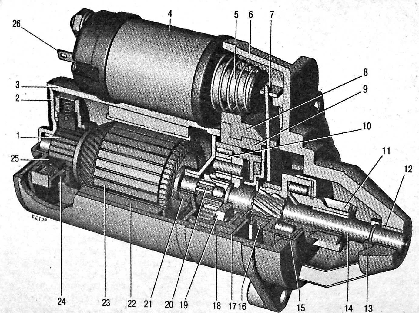 Конструкция стартера ВАЗ 2114. Схема редукторного стартера ВАЗ 2107. Конструкция стартера ВАЗ 2107. Строение стартера ВАЗ 2107.