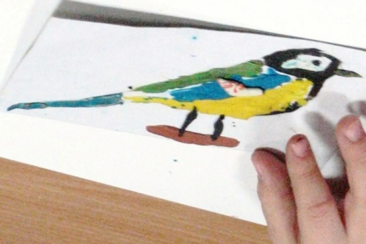 Лепка синичка. Птица рисунок. Синица пластилинография. Пластилинография синичкин день. Обрывная аппликация зимующие птицы.